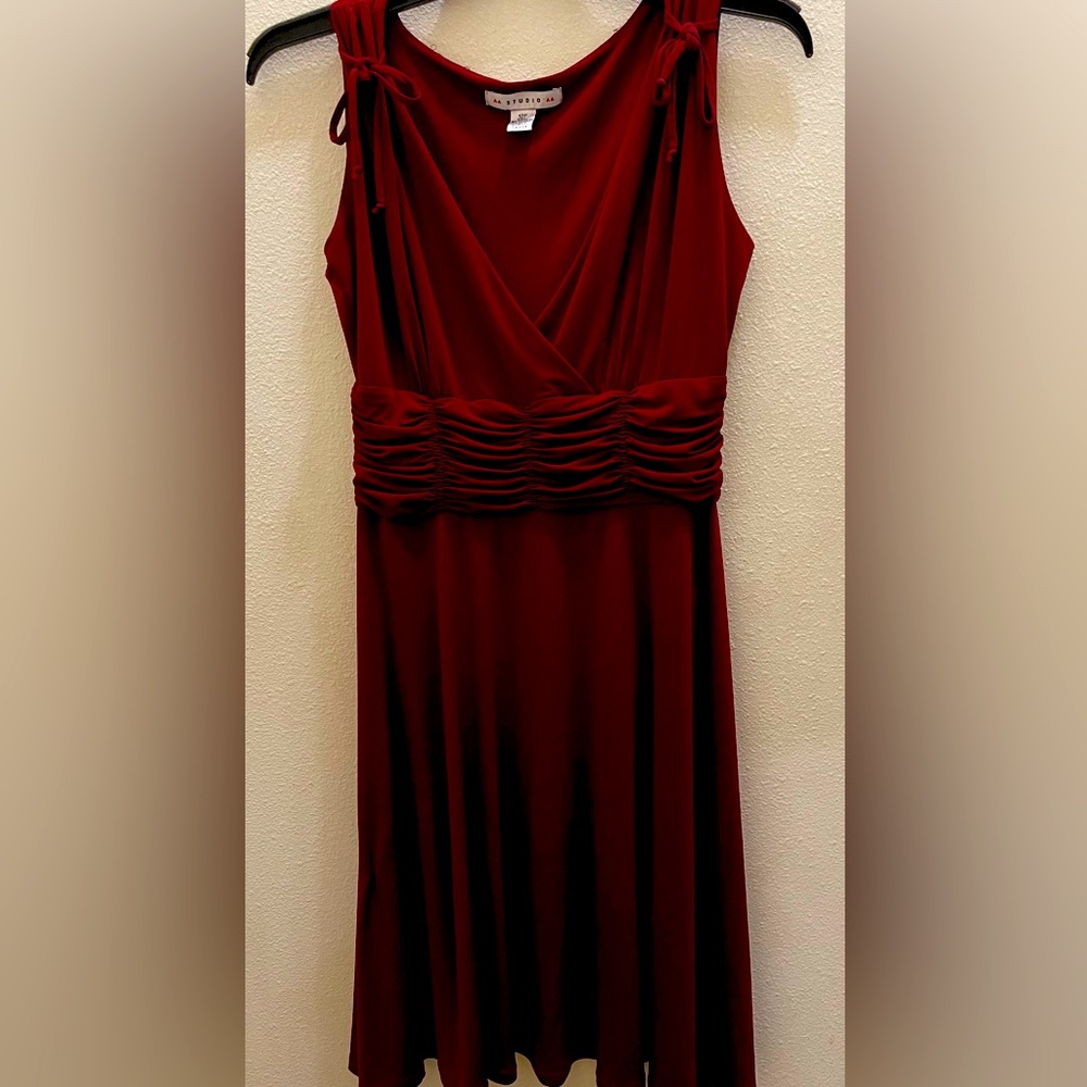 Studio Burgundy Maxi Dress